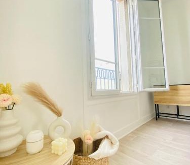 La Garenne-Colombes Apartamento | Charmant studio calme, proche La Défense & Paris