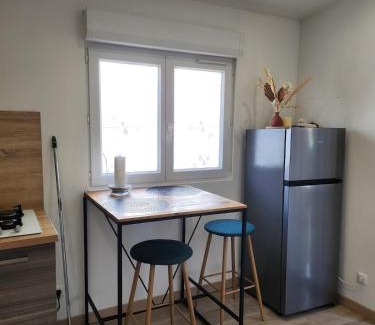 Elbeuf Apartamento | Charmant studio équipé à Elbeuf