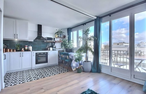 Saint-Vincent-de-Paul Apartamento | Charmant T2 à Deux pas du Canal St-martin - Jardin Villemin