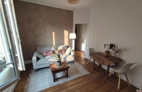 Poissy Apartamento | Charmant T2 avec cachet - Au cœur de Poissy & à 20 min de Paris !