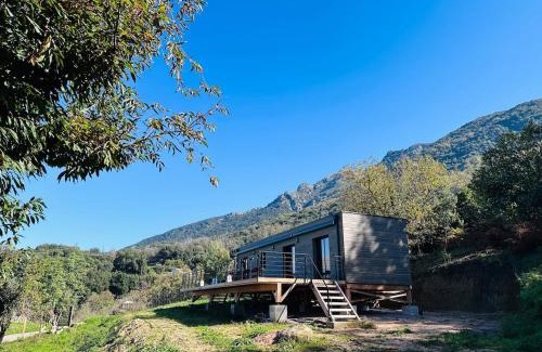 Ucciani Chalet De Esquí | Charmante maison bois T3 Ucciani