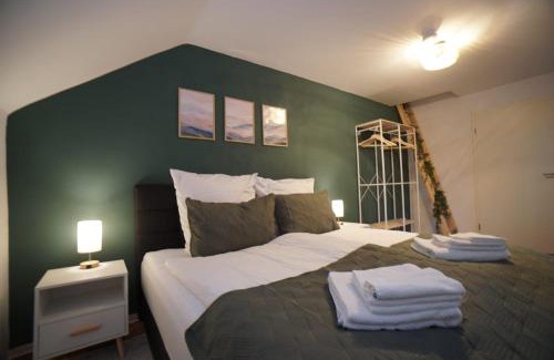 Erbach Apartamento | charmantes Apartment mit voll ausgestatteter Küche, Kingsize-Betten, Billard & Tischkicker