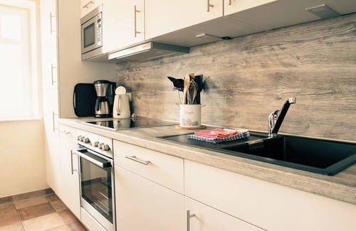 Spiekeroog Apartamento | Charmantes Appartement für 4 Personen im Haus Seeschwalbe int Dörp am Noorderpad