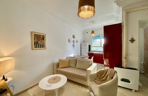 Sidi Bou Said Casa | Charmants 3 Pièces Avec la Terrasse Privé
