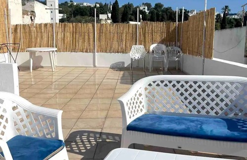 Sidi Bou Said Casa | Charmants 3 Pièces Avec la Terrasse Privé