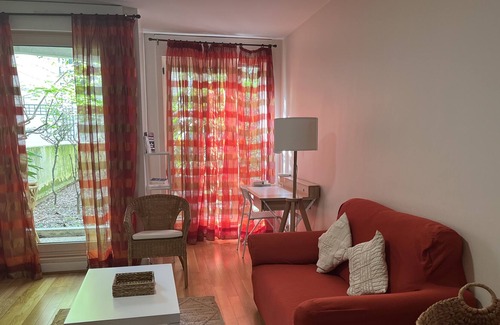 Quartier de Javel Apartamento | Charme Paris Beaugrenelle Jardin Privé Avec Parking Pour 4