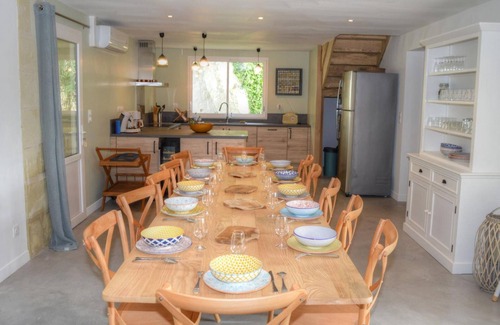 Saint-Germain-sur-Vienne Cabaña | Encantadora casa rural en Touraine con spa y jardín privado