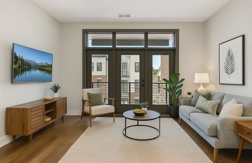 Charlotte Apartamento | Charming 1-bedroom apartment with fitness room, WiFi in South End Charlotte