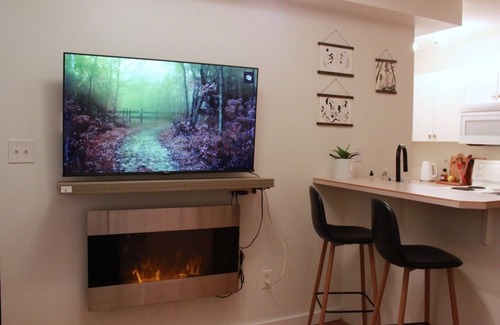 Downtown Kelowna Apartamento | Charming 1-bedroom apartment in downtown Kelowna with patio living space