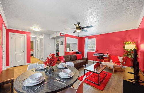 Brentwood Apartamento | Charming 1-bedroom apartment in fabulous Austin - The Red Room