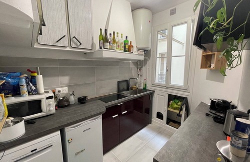 Quartier Saint-Ambroise Apartamento | Charming 1-bedroom apartment with AC, WiFi in lovely Paris