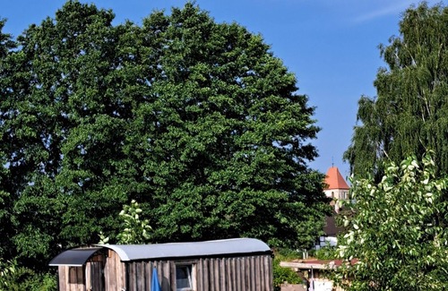 Karstadt Cabina | Charming 1-bedroom cabin in the fields near a small village.