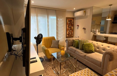 Riomar Apartamento | Charming 1-bedroom apartment with AC, WiFi in lovely Barranquilla