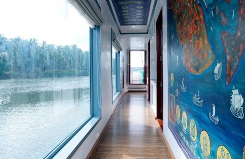 Kozhikode Alquiler De Eote | Charming 1-bedroom boat with fitness room and AC in lovely Cheruvannur