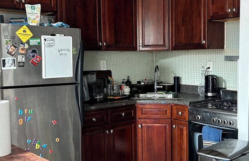 Crown Heights Apartamento | Charming 1-bedroom in a converted 2-bed, w/ office WiFi, AC in amazing Brooklyn