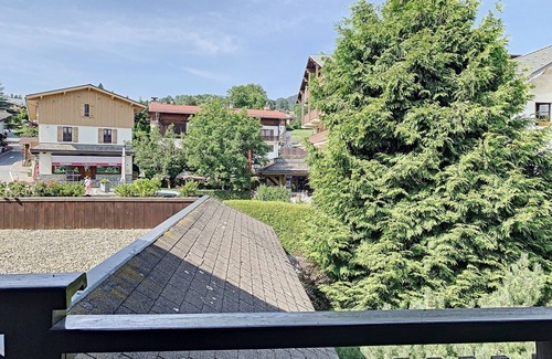 Combloux Apartamento | Precioso apartamento de 2 habitaciones con vistas al pueblo y parking subterráneo en Combloux