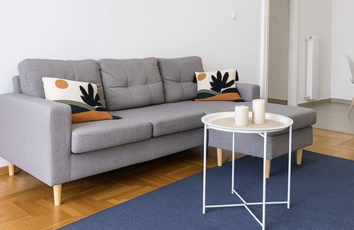 Nea Smirni Apartamento | Charming 2-bedroom apartment with AC, WiFi in lovely Nea Smirni+free parking