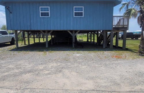 Grand Isle Casa | Charming 2-bedroom Camp with Private Pier