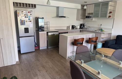 Providencia Apartamento | Charming 2-bedroom apartment with AC, fitness room, WiFi in Providencia