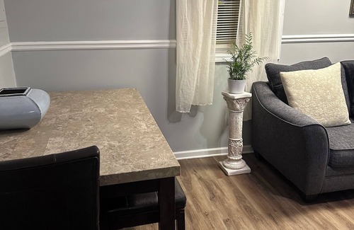 Macon Casa | Charming 2-bedroom garden level guest house with WiFi, AC in lovely Macon