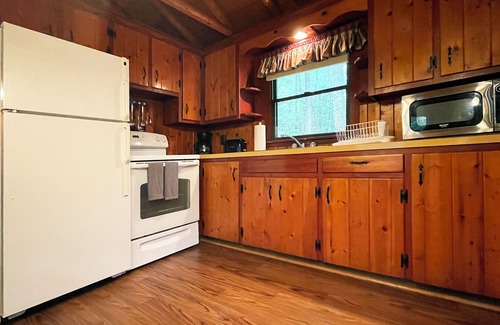 Reeders Cabina | Charming 2 BR Log Cabin in the Poconos