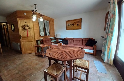 Station de Drouzin le Mont Apartamento | Encantador apartamento 2 piezas con balcón y parking en Col du Corbier