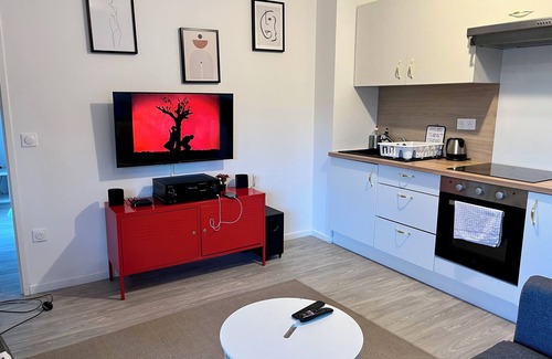 Villepinte Apartamento | Charming 2 Rooms with Balcony and Parking between Paris and the Airport