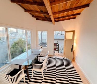 Russian Hill Casa | Charming 2BR Cottage with Bay and City Views-Gated Luxury Private Place
