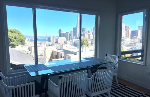 Russian Hill Casa | Charming 2BR Cottage with Bay and City Views-Gated Luxury Private Place