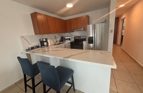 San Jose Condominio | Charming 3-bedroom condo with pool and pickle ball in delightful Quebradillas