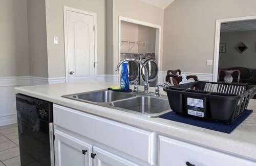 Jackson Casa | Charming 3-Bedroom Retreat with Fenced Yard & Fire Pit in North Jackson