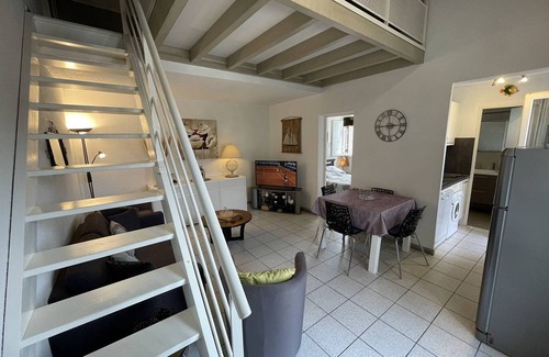 Saint-Cyprien Plage Villa | Villa con Mezzanine, Ideal para Familias, Piscina, Cerca de la Playa y el Puerto en Saint Cyprien