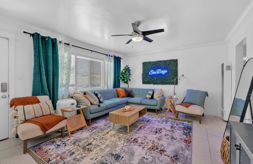 Logan Heights Casa | Charming 4-Bedroom Retreat, Just 5 Minutes from San Diego’s Beautiful Beach