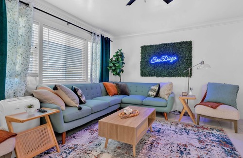 Logan Heights Casa | Charming 4-Bedroom Retreat, Just 5 Minutes from San Diego’s Beautiful Beach