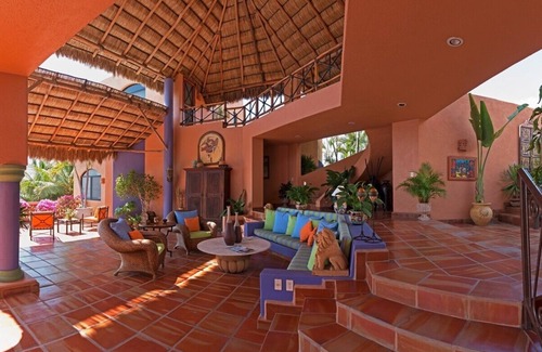 La Punta Villa | Encanto 4BR La Punta Villa con vistas a la bahía de Manzanillo con piscina infinita