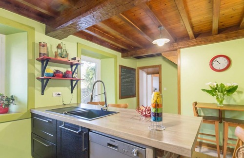 Saint-Germain-des-Vaux Cabaña | Casa espaciosa en La Hague: 10 pers, 4 hab, jardín privado, cerca del mar