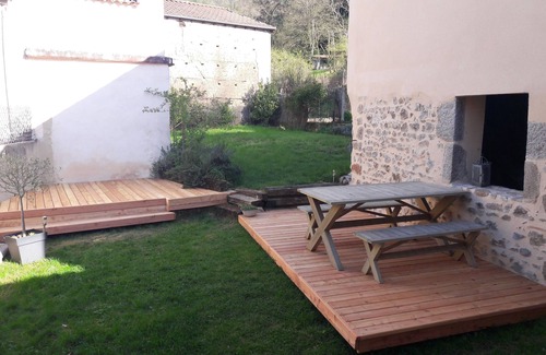Chateldon Cabaña | 3 *** cómoda casa de campo cerca de Vichy 4 a 5 personas en Châteldon (63)