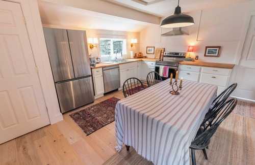 Seaside Cabaña | Charming and cozy coastal escape steps from the beach. Pet friendly!