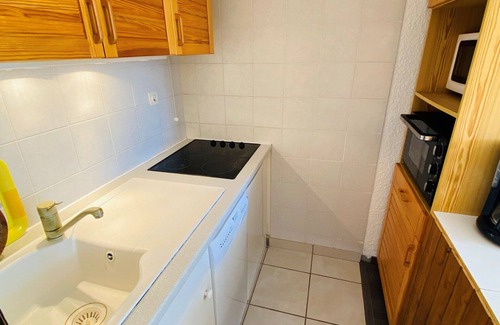 Les Deux Alpes Apartamento | A pie de pistas, apartamento con balcón, TV y parking