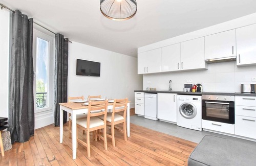 Quartier Saint-Ambroise Apartamento | Apartamento tranquilo - 2HAB/6P - Ménilmontant