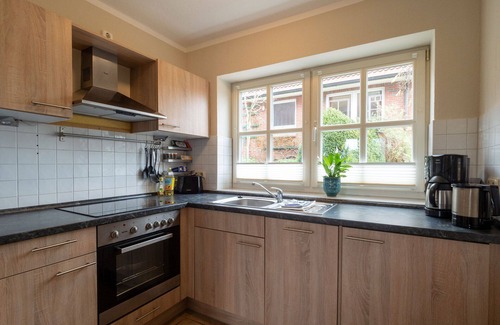 Spiekeroog Apartamento | Charming apartment for 2 persons in the house Seeschwalbe up de Dün at TRANPAD 9