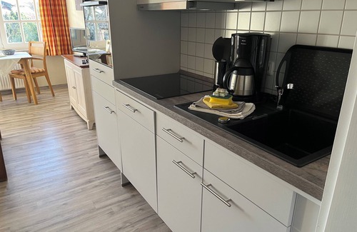 Spiekeroog Apartamento | Charming apartment for 2 persons in the house Seeschwalbe up de Dün at TRANPAD 9