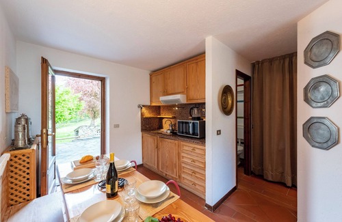 Verrand Apartamento | Charming Apartment with Garden in Courmay, Courmayeur, Italy