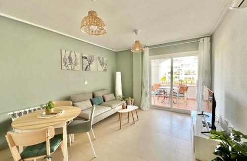 Jeronimo y Avileses y Balsicas de Arriba Apartamento | Charming apartment with a pool and golf view