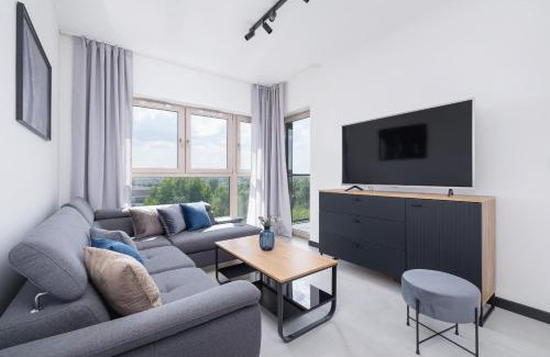 Katowice Apartamento | Charming Apartment with Parking in Katowice by Noclegi Renters