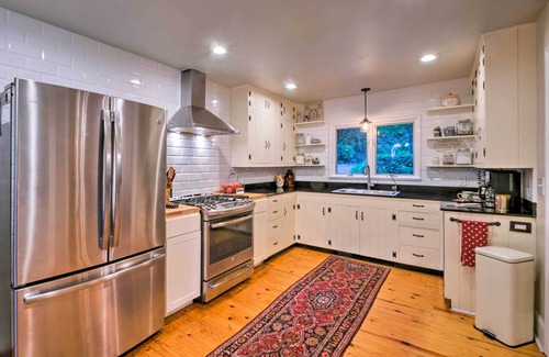 Laurel Park Casa | Charming Asheville Studio w/ Fire Pit & Patio + Biltmore Pass