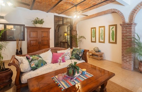 Lo de Marcos Hotel | Recamara Bambu en Hotel Boutique Casa Botanica