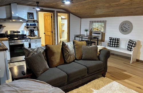 Seymour Casa | Charming barn loft in the Smoky Mountains.