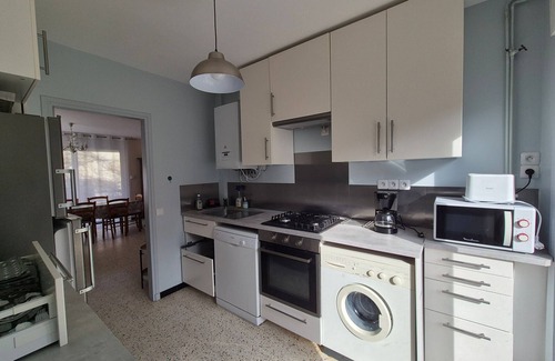 Fort-Mahon-Plage Casa | Casa encantadora cerca de la playa con jardín, ideal para familias