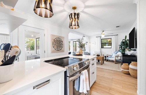 Santa Rosa Beach Casa | Charming Blue Mountain Bungalow in 30A. Walk or Golf Cart down to the sand.
